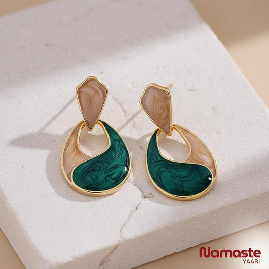 Stylish Anti-Tarnish Korean Dangle Earrings